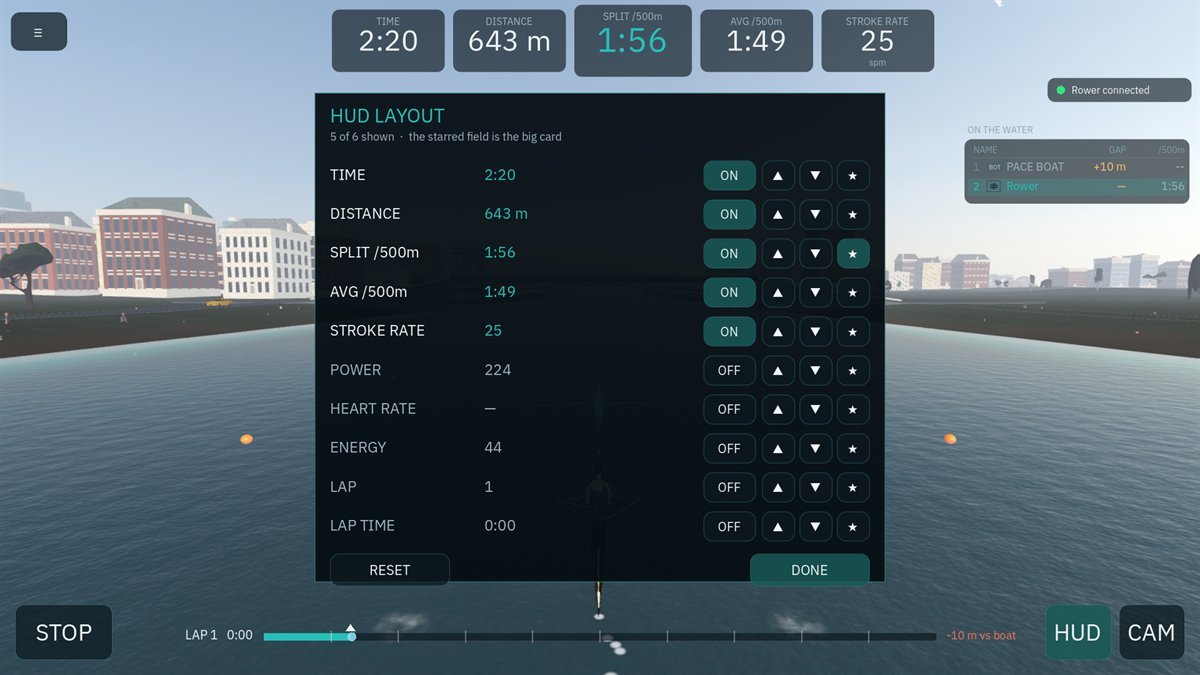 Choosing which numbers appear on the display